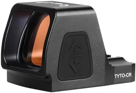 DALBINOWL TYTO-CR Multi-reticles Red Dot Sight for RMR Footprint 2.5 MOA Dot 40 MOA Circle Motion Awake Optic Reflex Sight w/Pic Mount