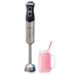 PARAS Hand Blender 500W | Variable Speed Modes & Speed Regulator| Stainless Steel Body | Ideal For Mixing, Blending (Pack of 1)
