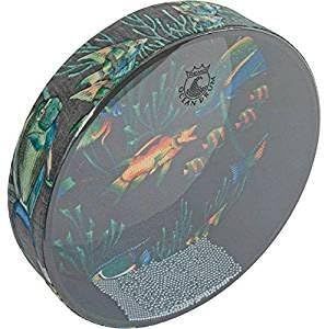 Remo Ocean Drum - 22" Blue W/Fish