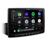Alpine INE-F904D 1DIN Chassis – 9-inch Touch Screen, built-in Navigation, DAB+, HDMI and Apple CarPlay and Android Auto combatibility