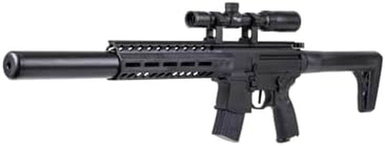 Sig Sauer Hunting Firearm GEN II Air Rifle 177 Cal CO2 SemiAuto Hunting Firearm Handguard 30 rd Pellet Mag 14x24 Scope