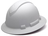 Pyramex Safety HP54116 Ridgeline Full Brim Hard Hat (White Graphite Pattern)