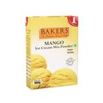 BAKERS Classic & Delightful Mango Ice Cream Powder, Easy to Make No Sugar Needed Perfect Dessert Mix - 100g (Pack Of 1)