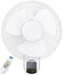 HealSmart 16-Inch Digital Wall Mount Oscillating Fan