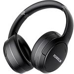 RUNOLIM Hybrid Active Noise Cancelling Headphones, Wireless Over Ear Bluetooth Headphones with Microphone, 70H Playtime, Foldable Wireless Headphones with HiFi Audio, Deep Bass for Home Travel Office