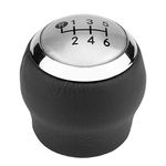 Dweekiy Gear Stick Shift Knob, Car 6 Speed Gear Shift Lever Knob Head 6 Speed for Corolla 1.8MT Yaris AURIS AYGO AVENSIS Verso RAV4 Urban Cruiser