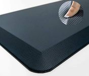 Sky Solutions Oasis Anti Fatigue Mat - Cushioned 3/4 Inch Comfort Floor Mats for Kitchen, Office & Garage - Padded Pad for Office - Non Slip Foam Cushion for Standing Desk (20" x 39", Navy)