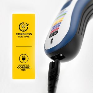 Wahl Colour Pro Cordless Hair Clipper – Adjustable Blades