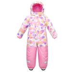 Yueta Kids Snowsuit One Piece Ski Suits Snow Jacket Colorful Coats Jumpsuits for Girls Snowboarding Winter