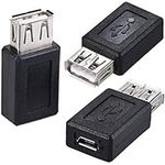 Warmstor 3-Pack USB 2.0 A Female to