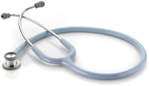 ADC 605LB Adscope Model 605 Premium Infant Clinician Stethoscope, Lifetime Warranty, Light Blue