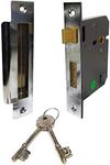 XFORT 76mm 5 Lever Sash Lock Satin 