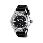 VOSTOK | Amphibia 120512 Automatic Self-Winding Diver Wrist Watch | Black Resin Band