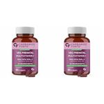 Carbamide Forte Veg Prenatal Multivitamin for Pregnancy with DHA 300mg Multivitamin for Women- 60 Tablets (Pack of 2)