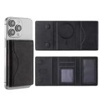 Safelye for MagSafe Wallet, 7+ Card Holder, Wallet with 3,200 g Magnetic Strength, Vegan Leather, Magnetic Card Case for iPhone, for iPhone 16/15/14/13/ with Samsung Phone with Magnet case | Gifts |