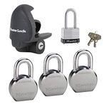 Master Lock - 5 Trailer Locks Keyed Alike #5KA-3796230-3