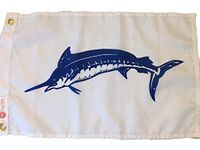 Taylor Made Products 2918 Blue Marlin Boat Flag (12" x 18")