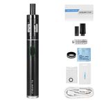 Innokin Endura T18E, E Cigarettes Starter Kit, Vape Pen Mod box + Atomizer Refillable Prism T18 Tank +Extra Coil +Rechargeable 1000mAh Battery + ULBRE Cleaning Cloth, Smooth Vapor, E Cig Shisha, Black