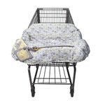 Boppy Shopping Cart Cover, Sunshine/Gray