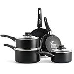 Kitchen Stories CC002624-001 Searsmart 5-Piece Non-Stick Cookware Set, Aluminium