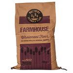 Matthews Cotswold Farmhouse Traditional Stoneground Strong Wholegrain Flour | 14.5% Protein | Specialty | Artisanal | Milled In Britain | 16kg Bag (Single Sack)