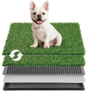 Loobani Dog Grass Pad With Tray Potty Solution