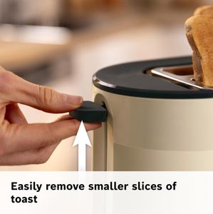 Bosch 2-Slice Toaster – Cream, MyMoment Collection