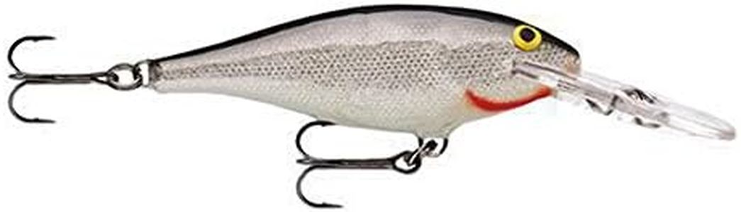 Rapala Shad Rap 05 Fishing Lure (Silver, Size- 2)