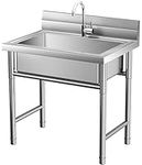 Stainless Steel Kitchen Sink Portab