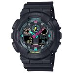 Casio Men's Analogue-Digital Quartz Watch with Nylon Strap GA-100MF-1AER