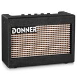 Donner Mini Electric Guitar Amplifier 5 Watt, Portable Desktop Guitar Amp Wooden, M-3