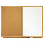 Quartet Qrts553 Dry-Erase-Cork Board- 3Ft.X2Ft.- Oak Frame