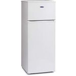 IceKing FF218WE 55cm 205L Freestanding Fridge Freezer - White - 2 Year Warranty