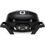 Napoleon TravelQ™ PRO285 Portable Natural Gas Grill - PRO285N-BK - Black, 12,000 BTUS, 285 in² Cooking Area, Cast Iron Grids, Temperature Gauge