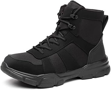 ARCHINSERT Safety Shoes for Men Women Outdoor Protection Steel Toe Shoes Waterproof Non Slip Resistance Construction Boots