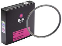 B&W 010 UV-Haze and Protective Filter 49 mm T-Pro Titanium Finish MRC Nano 16x Coated, Super Slim Premium 1097750 49