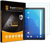 (2 Pack) Supershieldz Designed for Onn Tablet Gen 2 10.1 inch (Model 100011886) Screen Protector, (Tempered Glass) Anti Scratch, Bubble Free