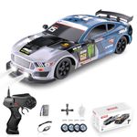 Sakeye Remote Control Car RC Drift Car For Adults, 1/16 2.4GHz Small RC Drifting Car 4WD Drift RC Car With LED Lights Rechargeable Battery And Drifting Tires Toy Cars For Boys Kids, Multicolor