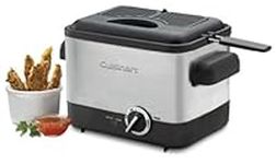 Cuisinart CDF-100C Compact Deep Fryer, SILVER/BLACK