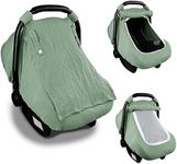 Hooyax Muslin Car Seat Covers for B