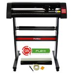 Vinyl Cutter Plotter Machine 28" / FlexiStarter Design Software/Weeding Pack/Sign Sticker Cutting Making Black