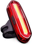 USB Rechargeable Bicycle Led Light Rear,Safety Cycling 3colors Super Bright Taillights Lightweight,IPX6 Waterproof Long Run-time,Shock-Resistant