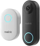 REOLINK Smart Video Doorbell, 5MP Wired Doorbell Camera for Home Security, 2.4/5GHz WiFi, 180° Diagonal, Smart Person Detection, microSD Card/Cloud Storage, Front Door Camera, Chime Included