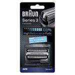 Braun Replacement Foil & Cutter Cassette - 32B, Series 3 - Black