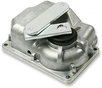 Nice Metroplex ME3000 Metal Aluminum Finish 240 Volt Swing Gate Opener for Gates up to 3.5m or 600kg, Buried Assembly, IP67 Waterproof