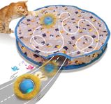 Giociv Interactive Cat Toys Ball Fa