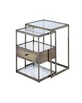 Acme Enca 2 Pieces Nesting Table in