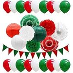 Meiduo Red Green White Christmas Fi