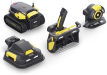 YARBO 3-in-1 Modular Robot, Lawn Mower, Snow Blower and Leaf Blower with Auto-Charging, Obstacle Detection, AI Multi-Zone Mapping & RTK for Navigation