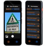 Language Translator Device - 2024 Instant Translator No Wifi Needed, Two Way Real-Time Voice Translation,Real Time 143 Languages Wifi/Offline/Photo Support Mini-Dictionary for Business Travel Learning